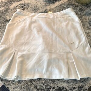 Adidas White Golf Skirt